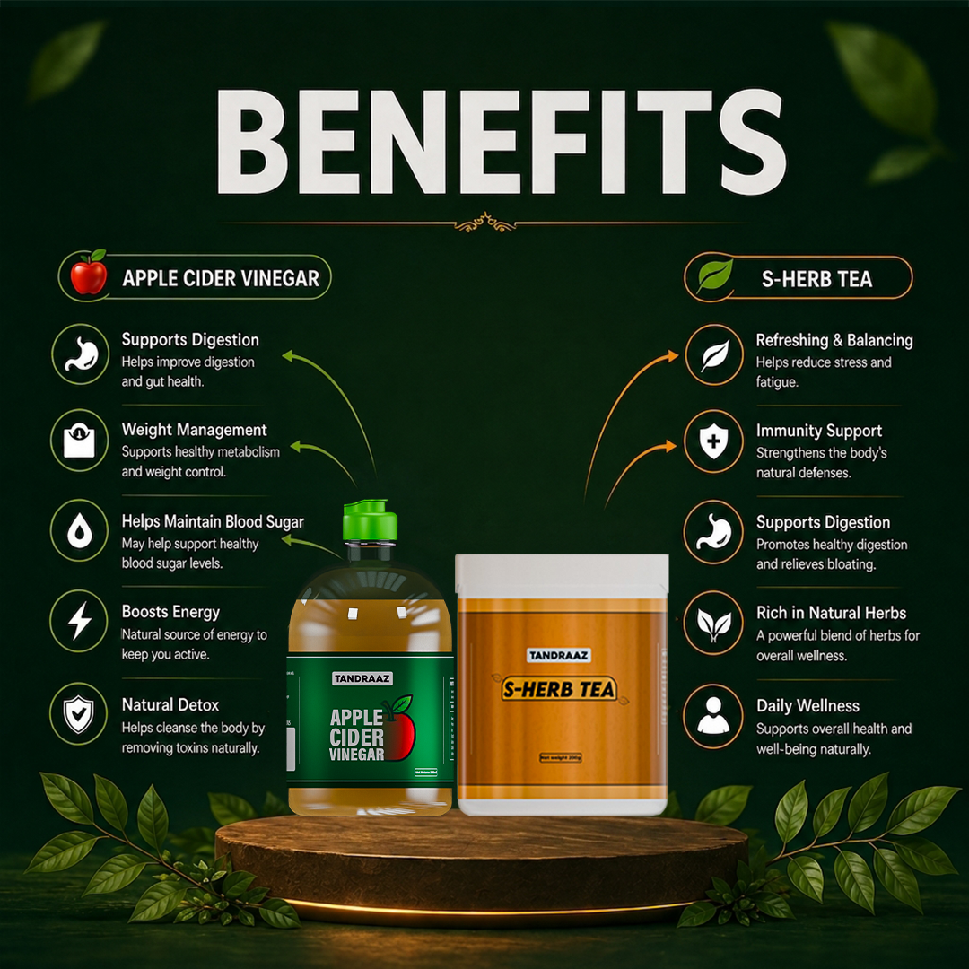 Apple Cider Vinegar + S-Herb Tea