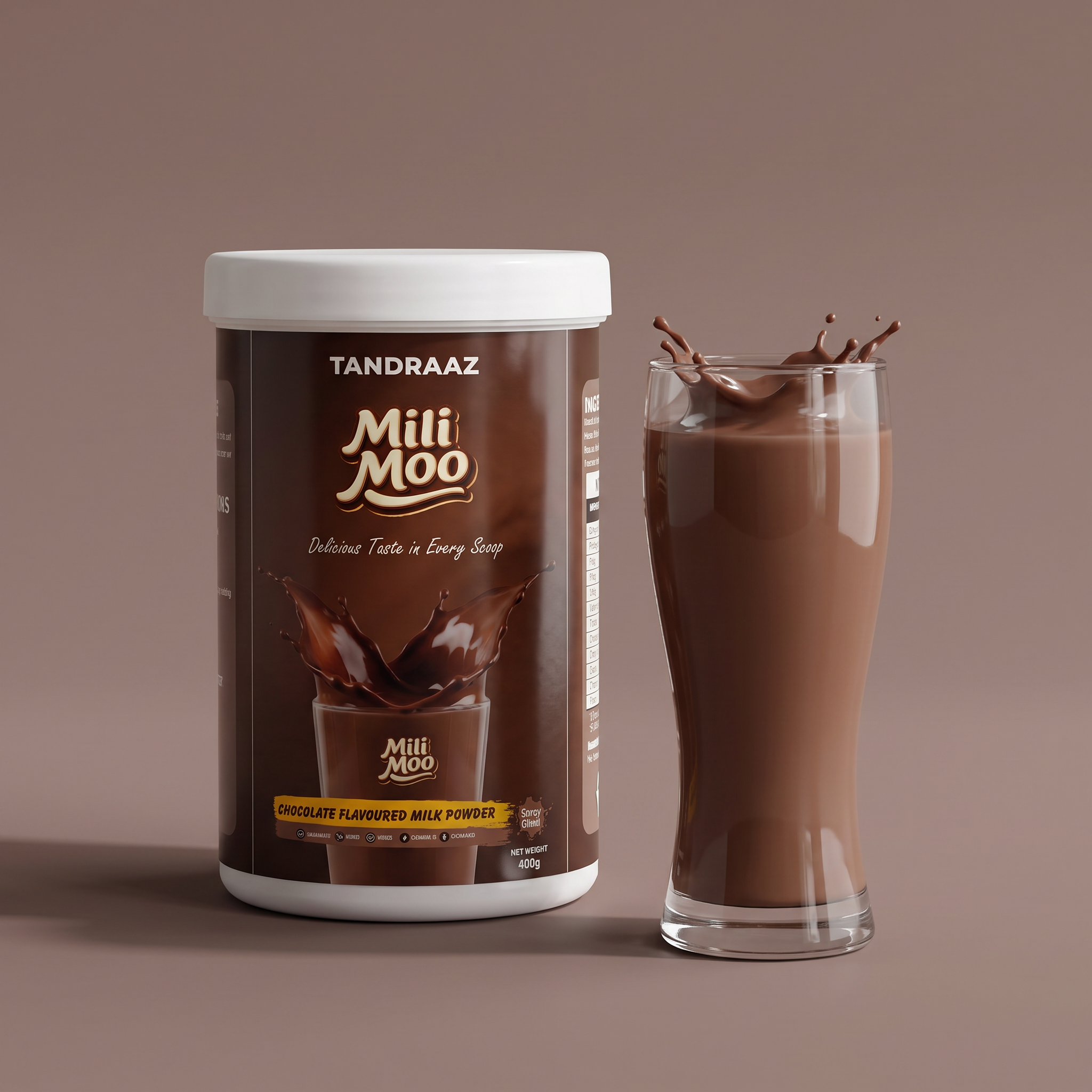 Milli Moo – Chocolate Flavored Nutritional Drink | 400g